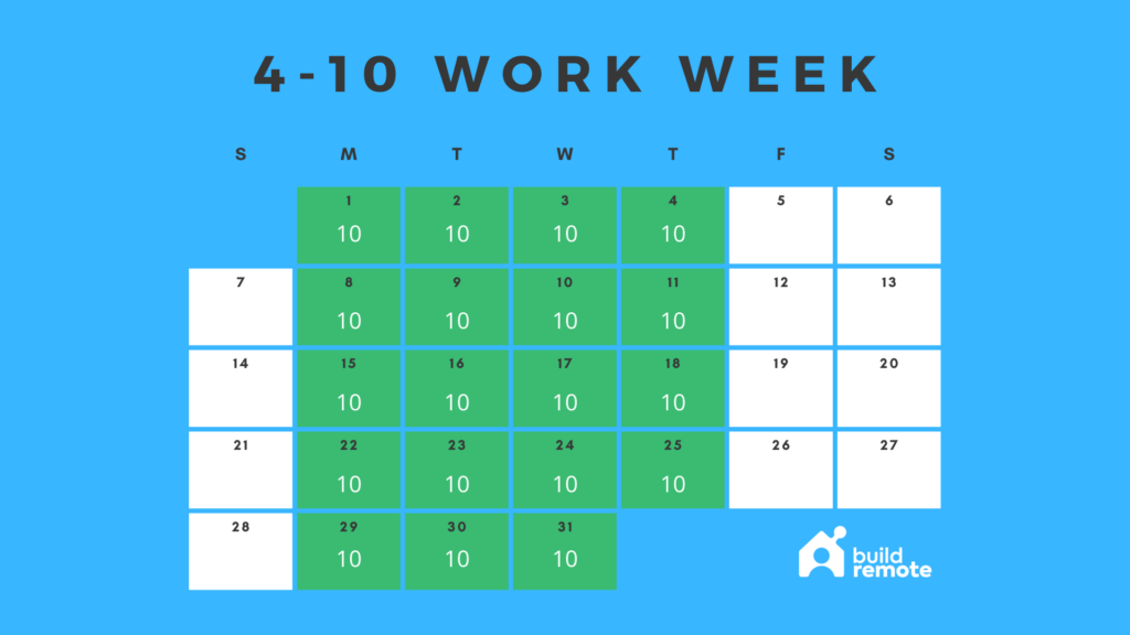 4/10 Work Schedule The Complete Guide [2024] Buildremote