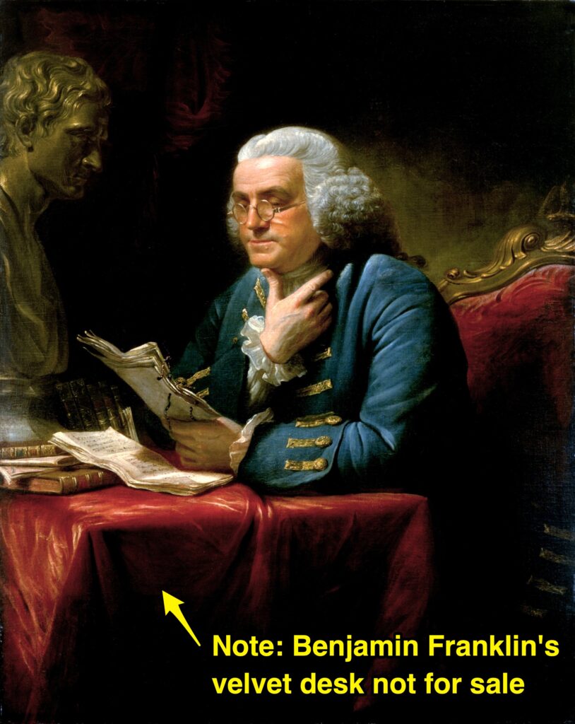 Benjamin Franklin's desk