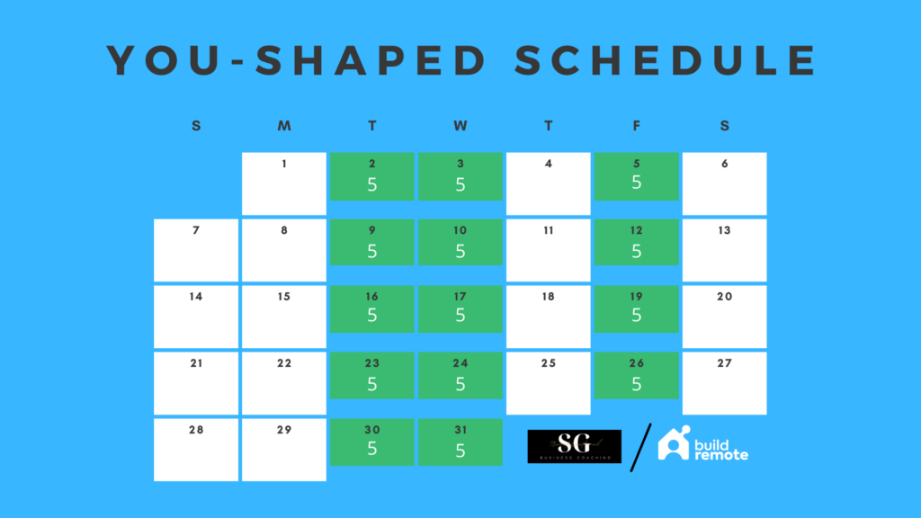 15 hour work week schedule