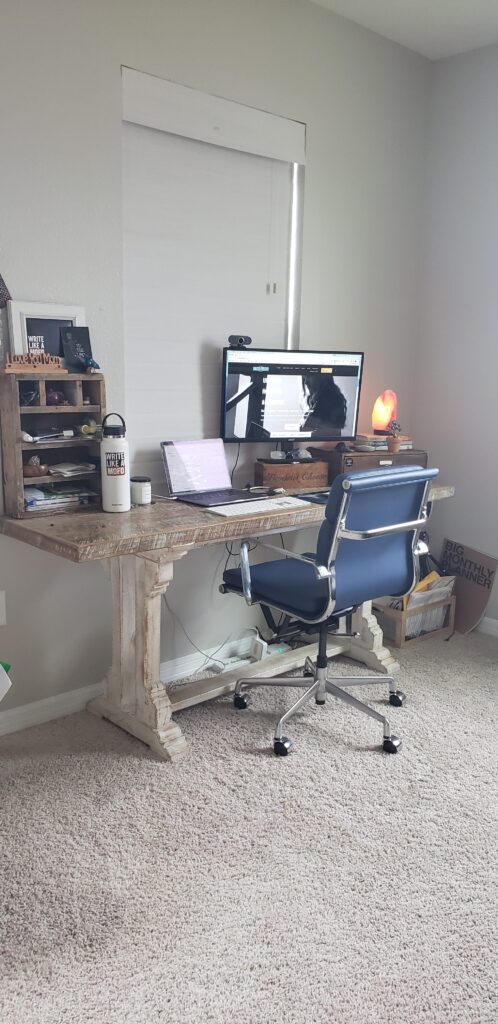 real bedroom home office