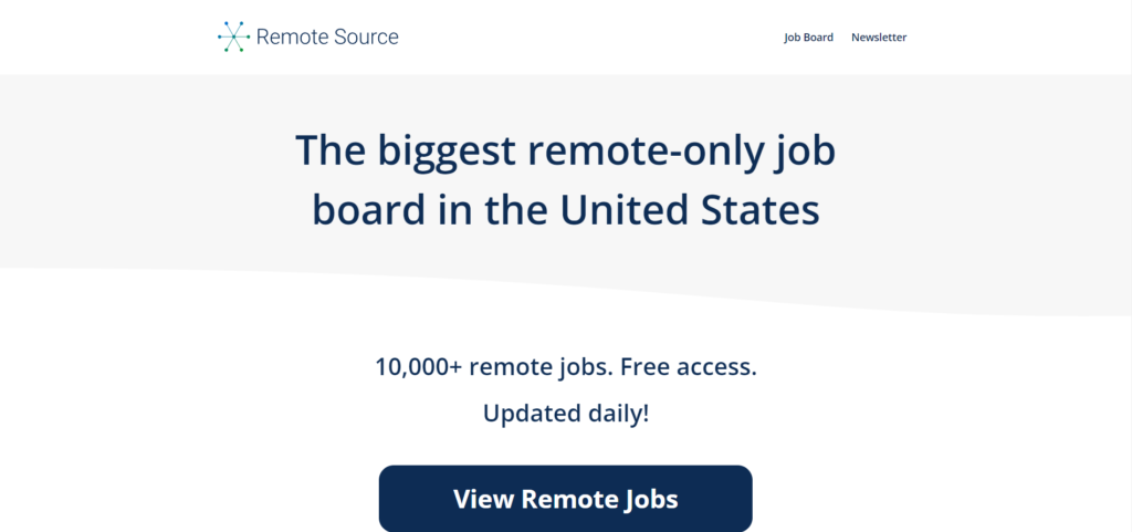 Remote Source remote job board