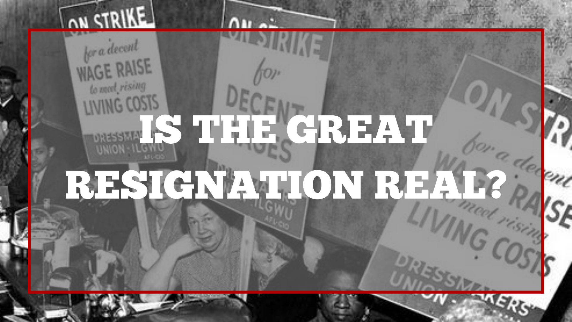 Is the great resignation real?