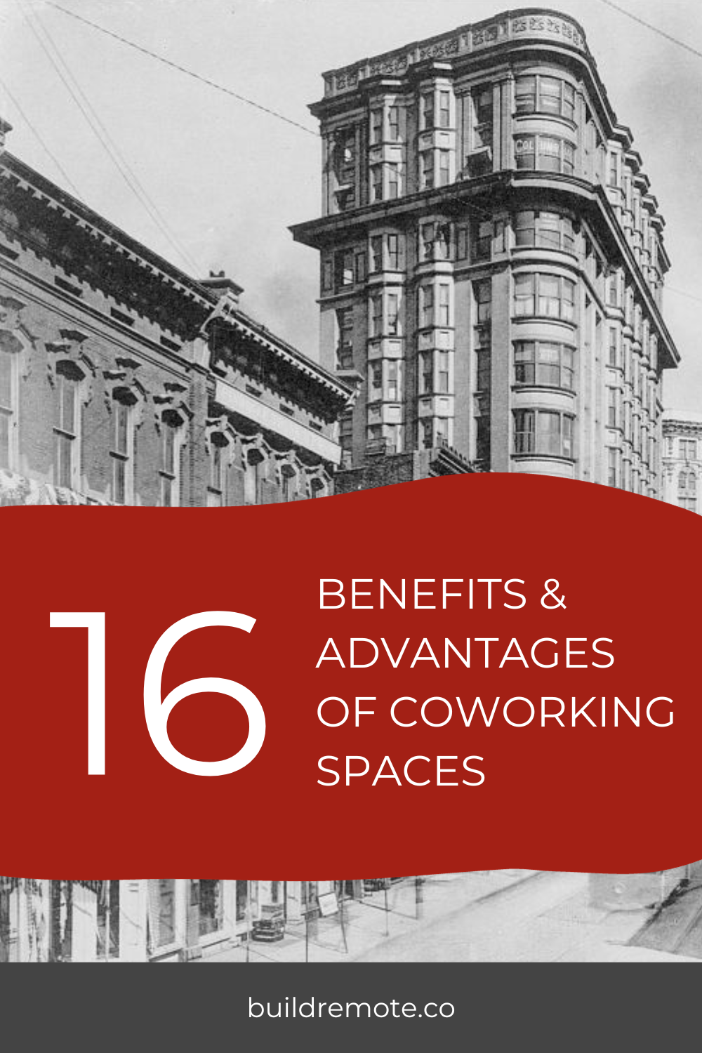 Pinterest Image - 16 Benefits & Advantages Of Coworking Spaces