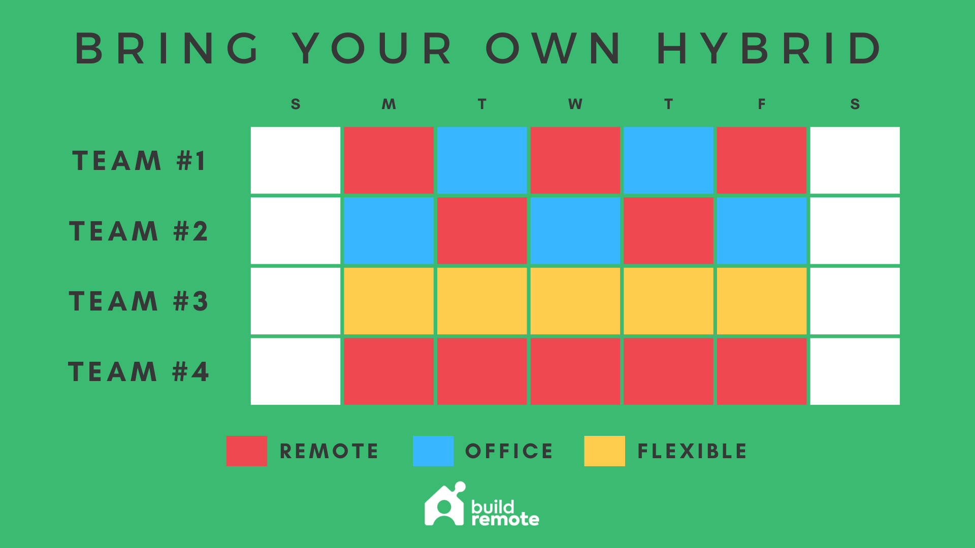 bring your own hybrid work schedule