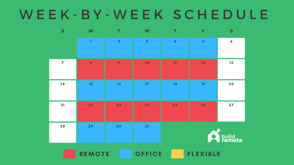 15 Hybrid Work Schedules In Use Now [2024] | Buildremote