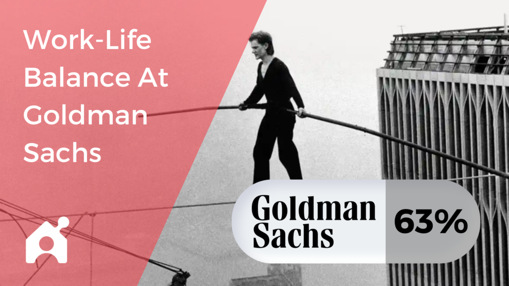 Goldman Sacks Work Life Balance