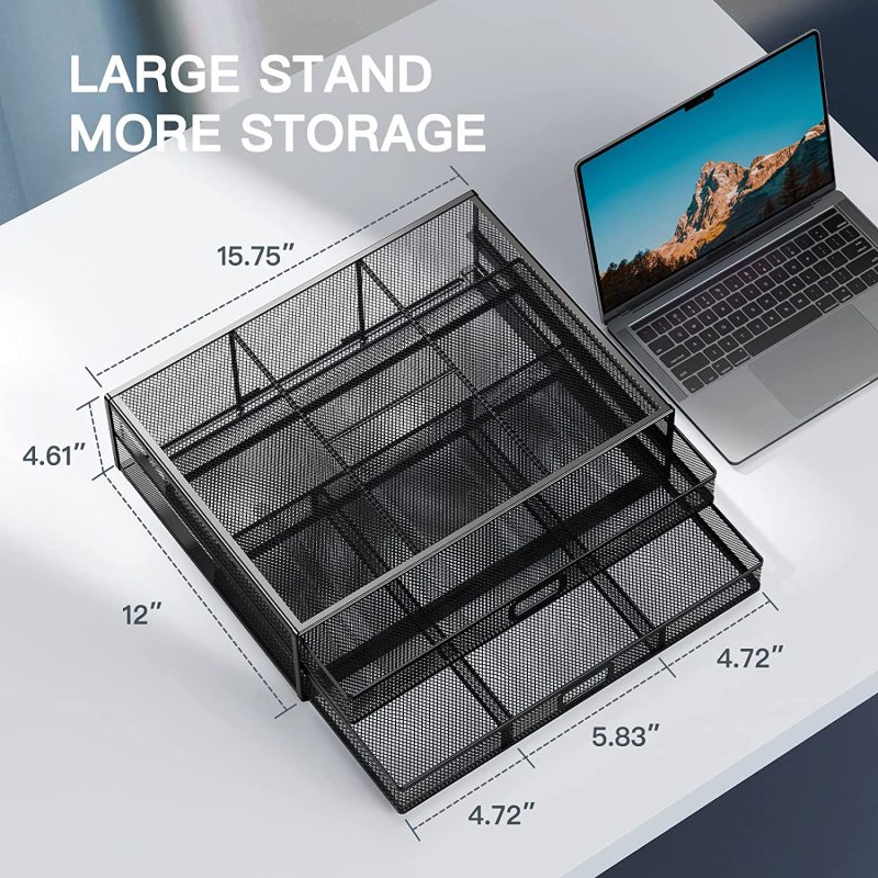 HUANUO Monitor Stand With Drawers