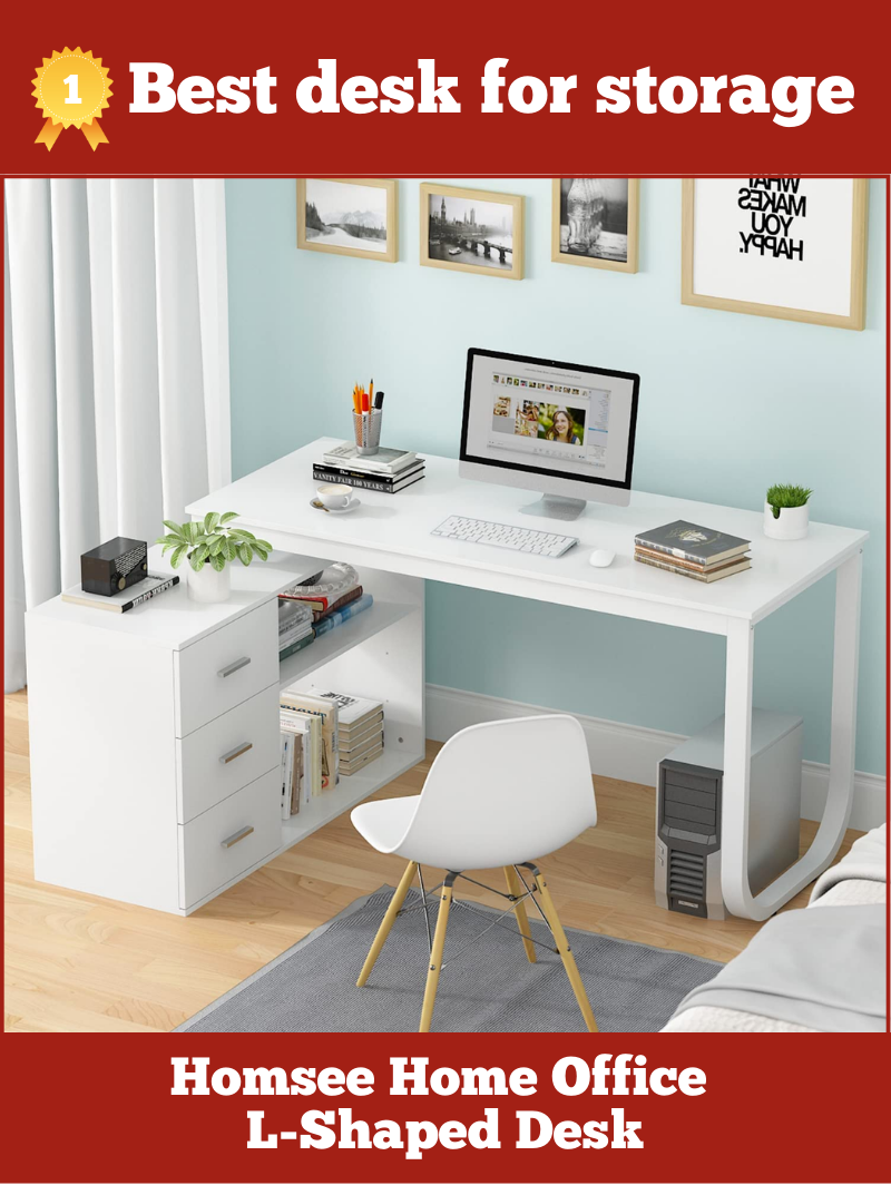 Best home office desk with storage