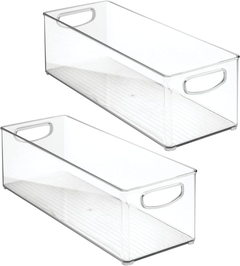 mDesign Plastic Home Office Organizer