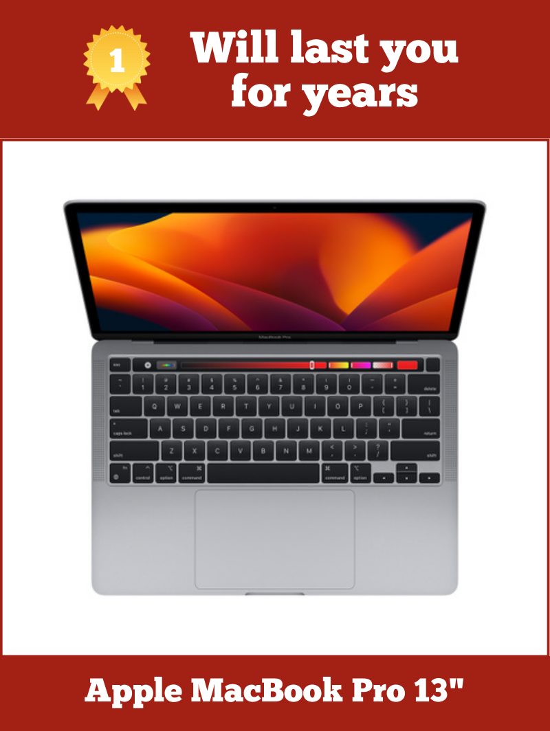 Longest lasting WFH laptop: MacBook 13