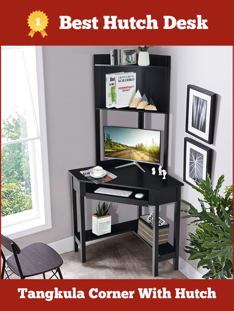 Best Small Corner Desk With A Hutch