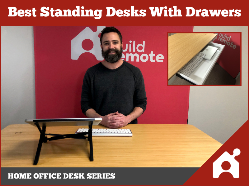 Best standing desks with drawers