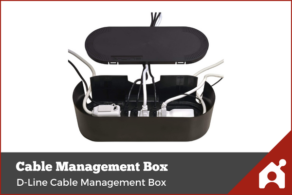 Cable Management Box - Home office organization product