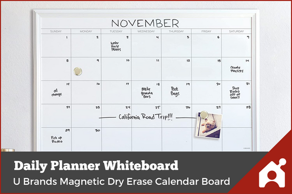 Daily Planner Whiteboard - Home office organization product