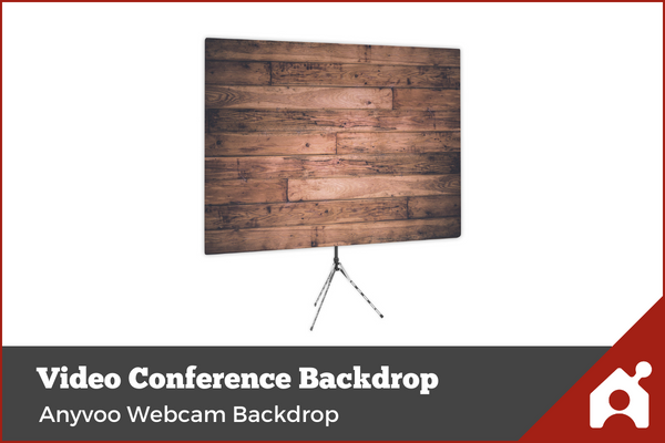 Video Conference Backdrop - Home office organization product