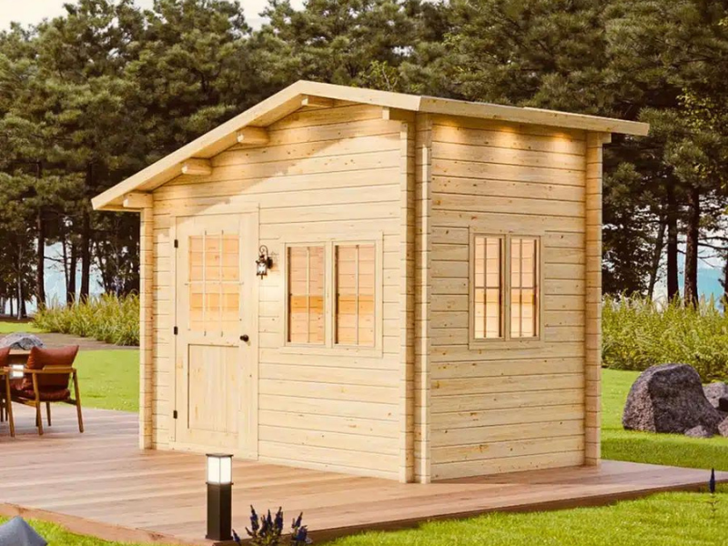 SMALLER CABINS & BUNKIES Archives - Sawmill Structures™