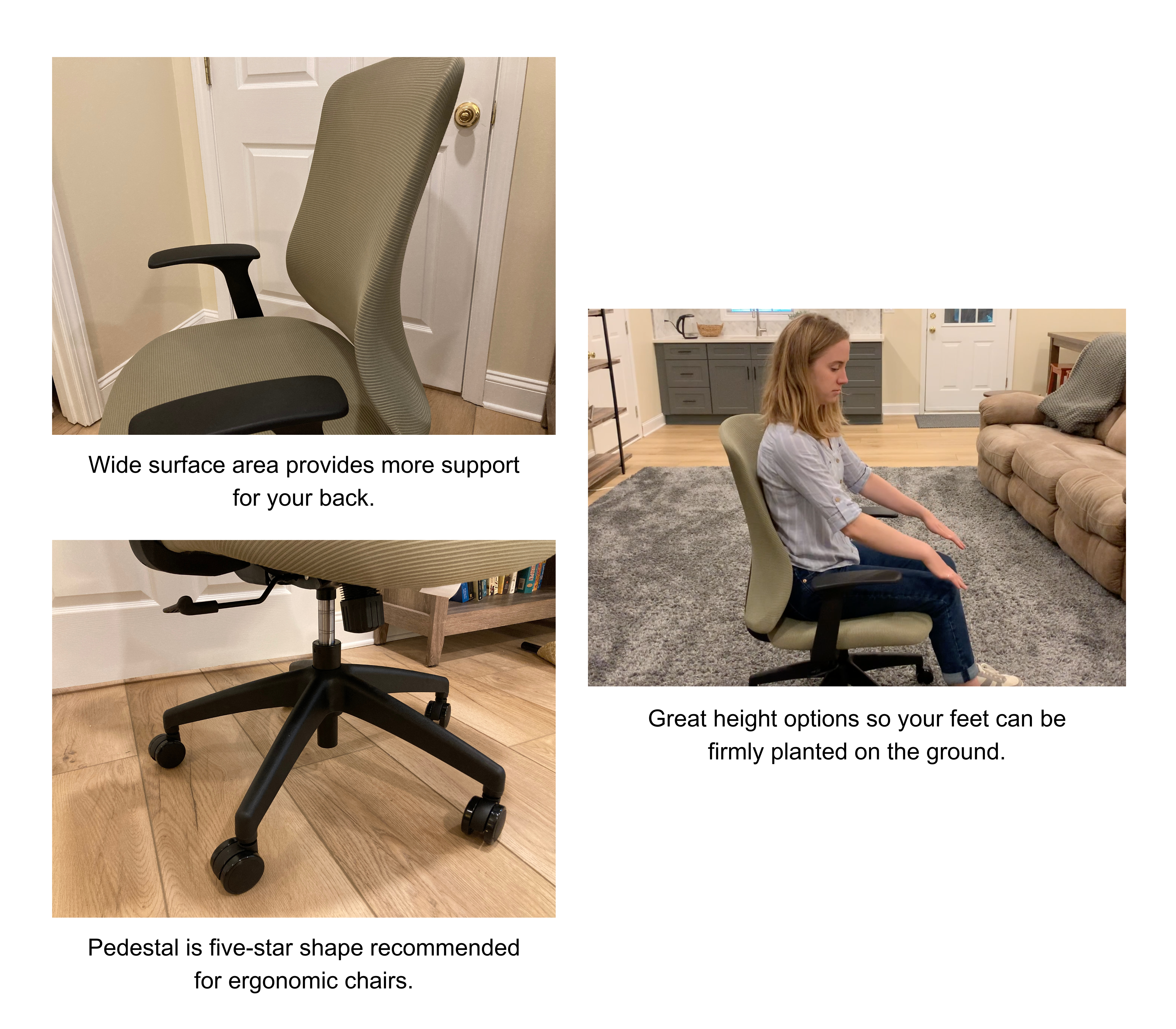 FlexiSpot Light Mesh Office Chair (OC2) ergonomic design rating