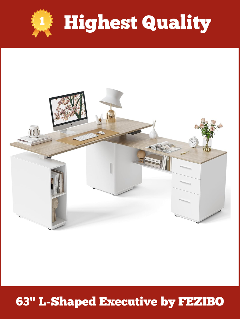 Best Fezibo L-shaped standing desk