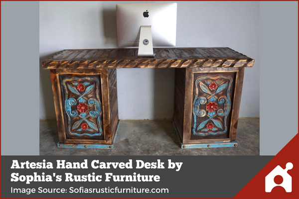 Cool Desk by Sophia's Rustic Furniture