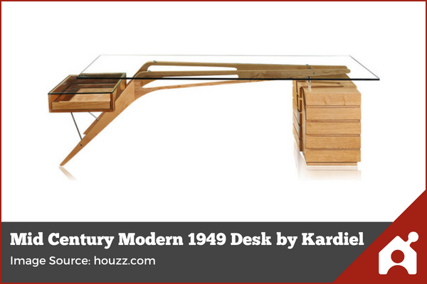 Cool mid-century modern desk by Kardiel