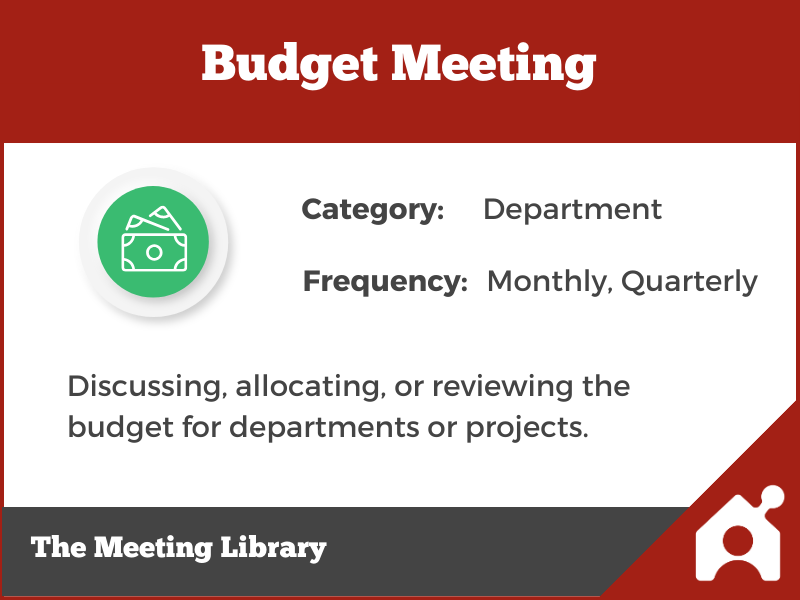 Budget Meeting
