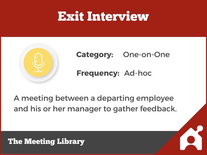 Exit Interview Meeting