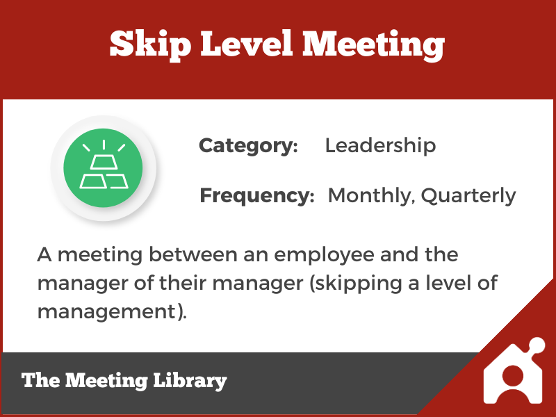 Skip Level Meeting
