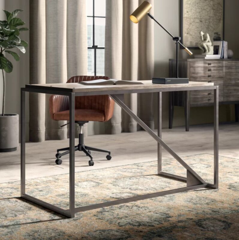 Honorable Mention Desk #2: Edgerton Industrial Writing Desk By Greyleigh