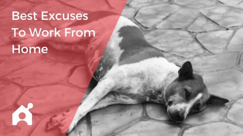 Excuses to work from home