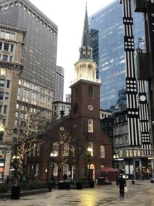 Next to Old South Meeting House