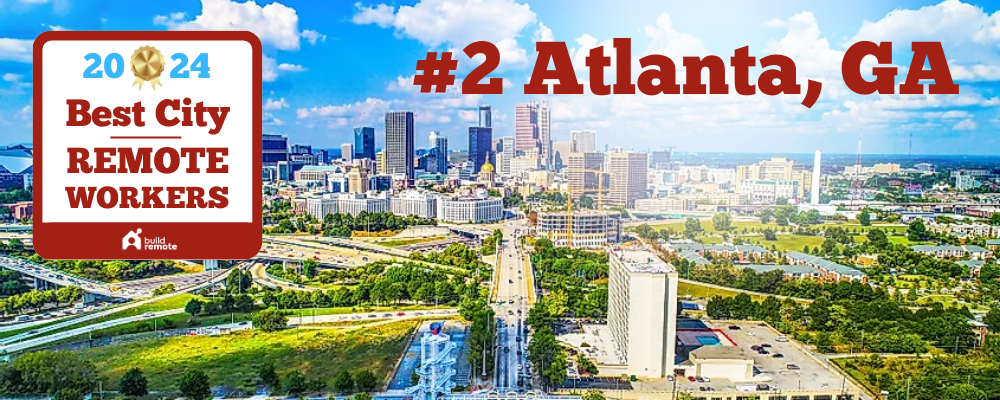 Atlanta: #2 best remote work city