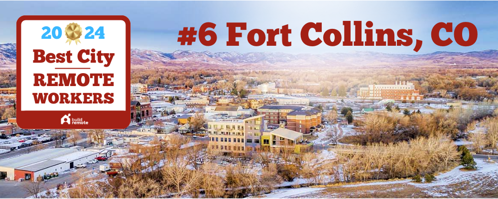 Fort Collins: #6 best remote work city