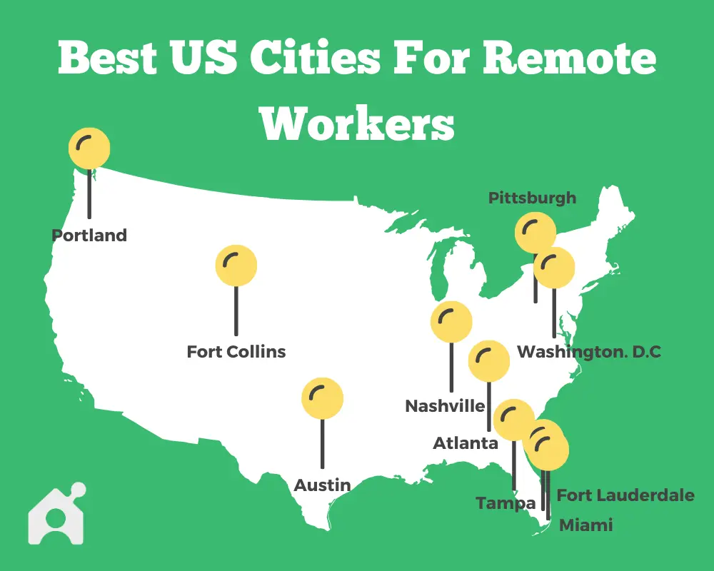 10 best cities for remote working