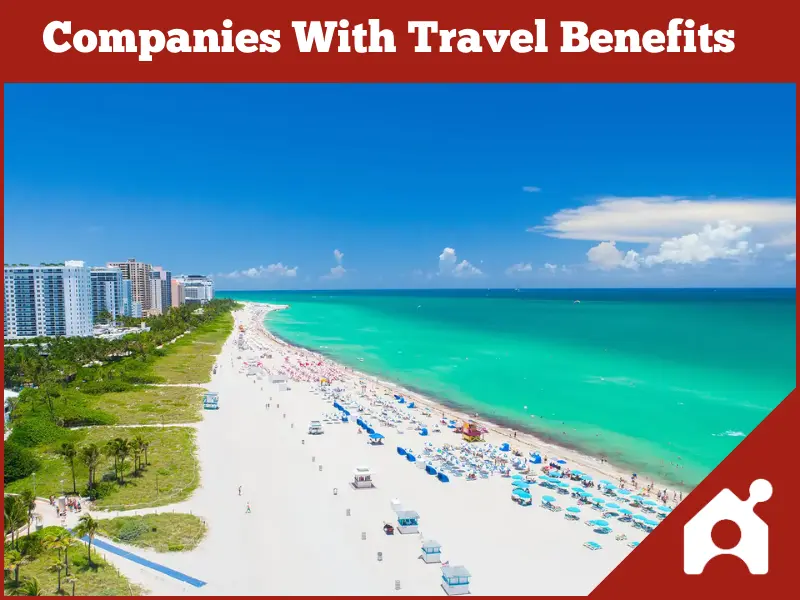 Companies with travel benefits