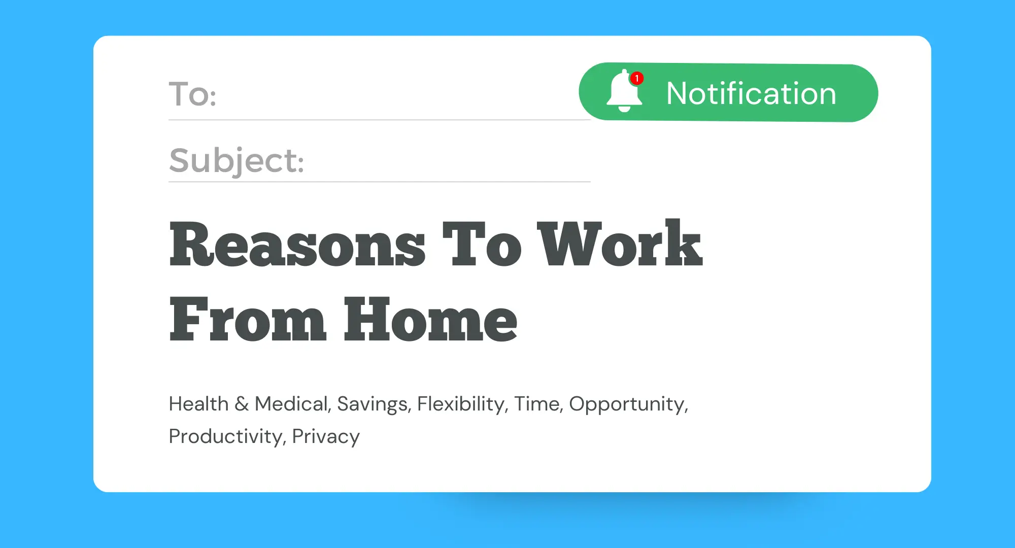70 Reasons To Work From Home Definitive List Buildremote