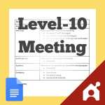 level-10 meeting agenda