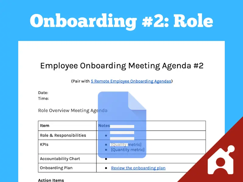 onboarding meeting agenda 2