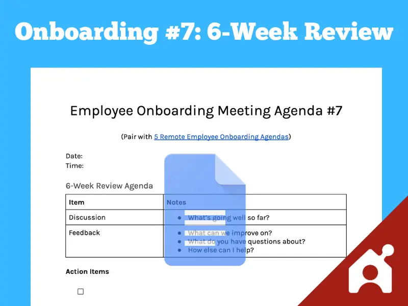 onboarding meeting agenda 7