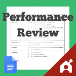 performance review meeting agenda
