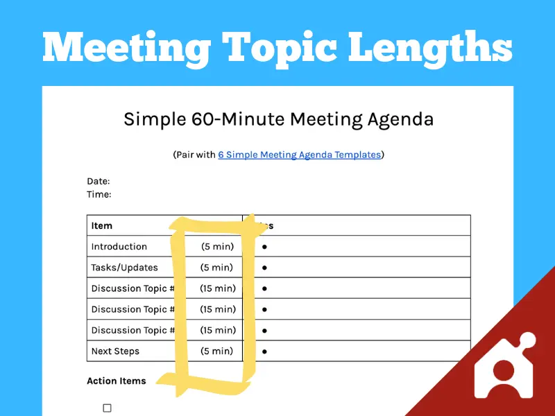 Set meeting time limits