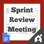 sprint review meeting agenda