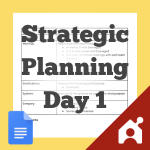 strategic planning meeting agenda day 1