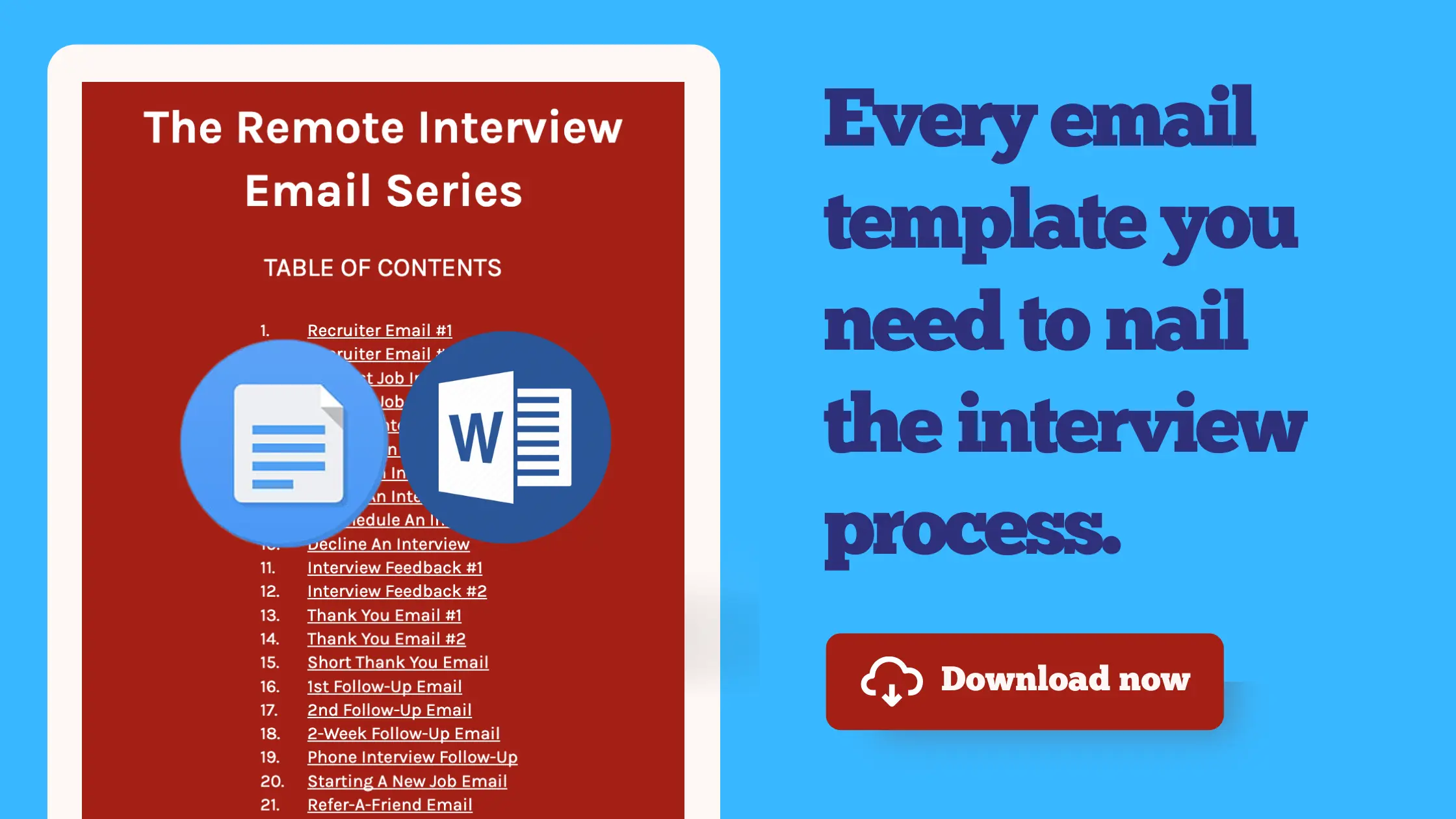 Interview Email Templates