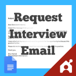 request job interview email