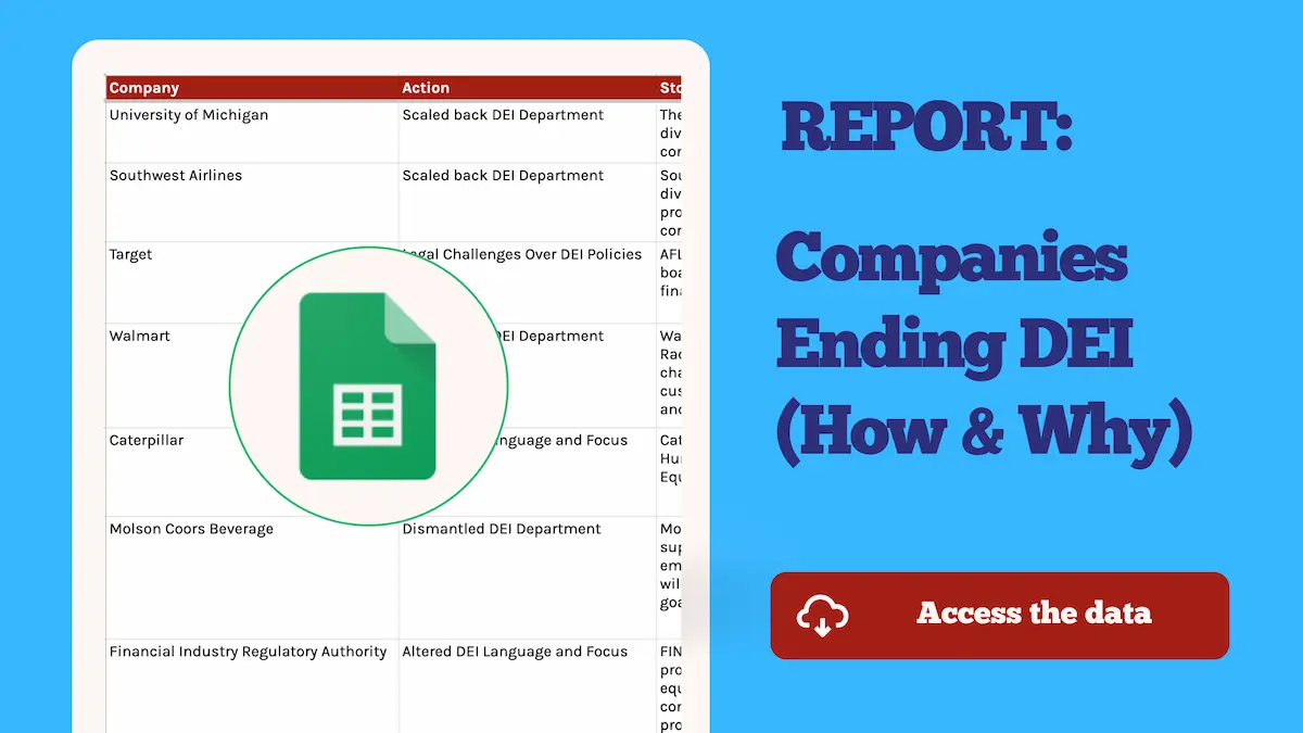 Companies ending DEI