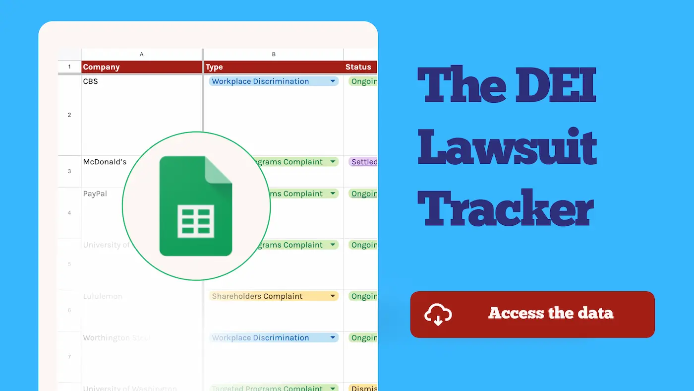 DEI Lawsuit Tracker