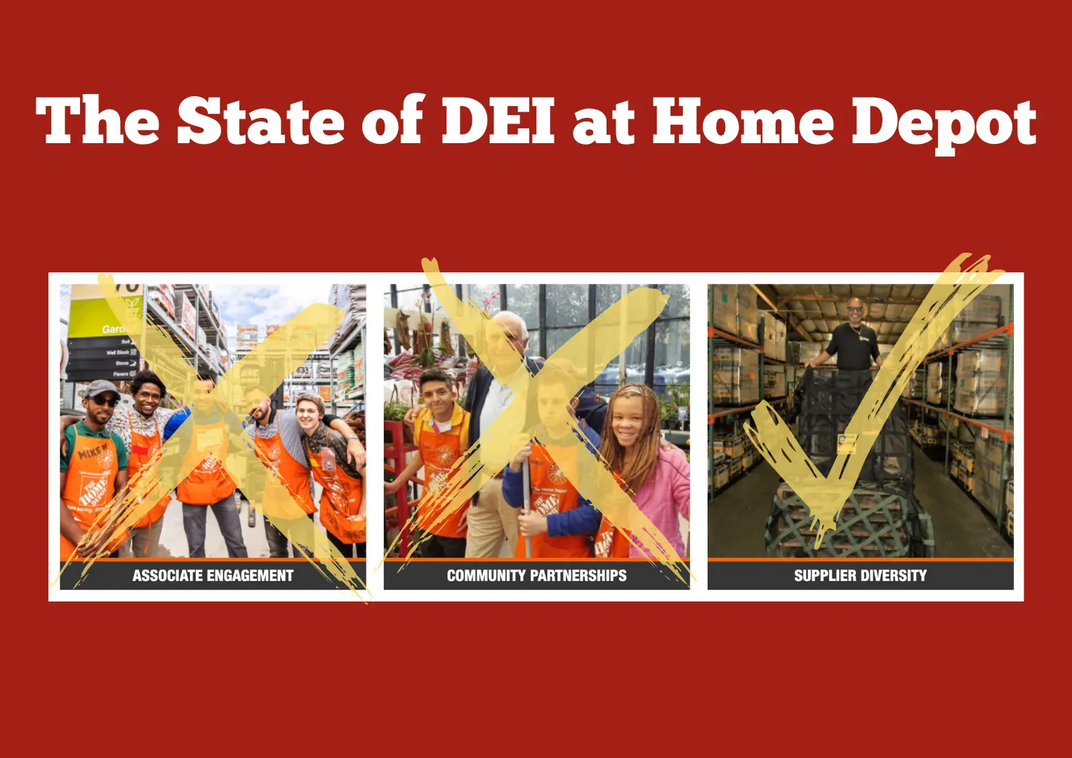 home depot DEI